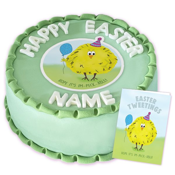Fluffy Easter Chick