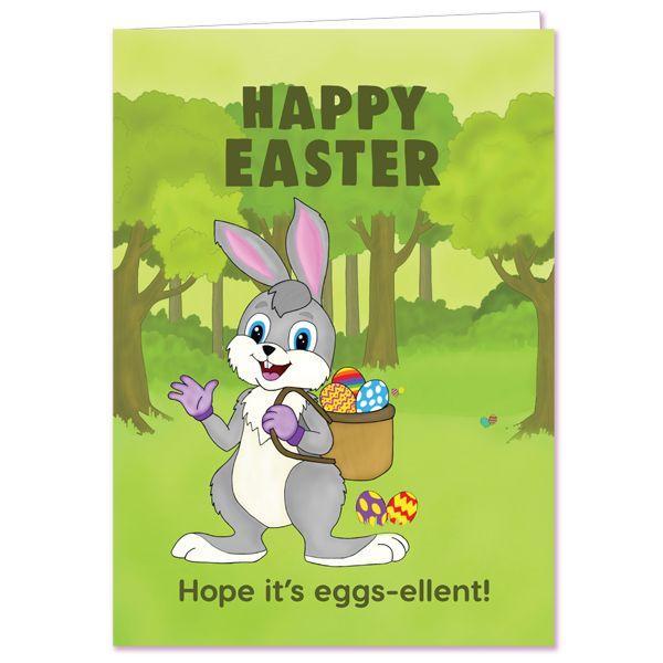 Easter Bunny and Egg Basket