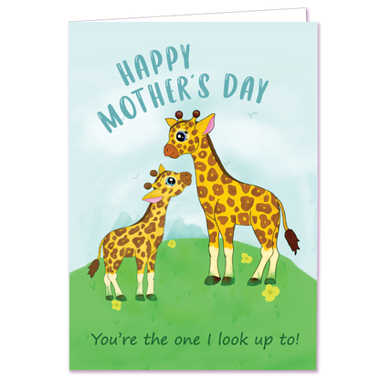 Giraffe Mother's Day